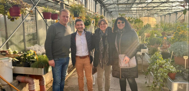 Visite chez les commerçants